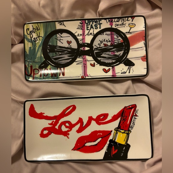 Fashion passport trinket trays - Picture 2 of 4